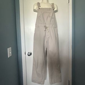 FRP Vintage Beige Straight Leg Overalls
